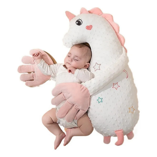 Peluche abrazable con pulsaciones cálidas para bebé