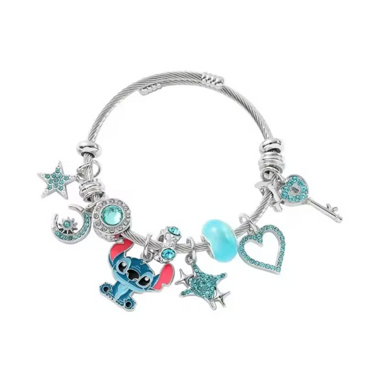 Pulsera Ohana con Dijes de Colección
