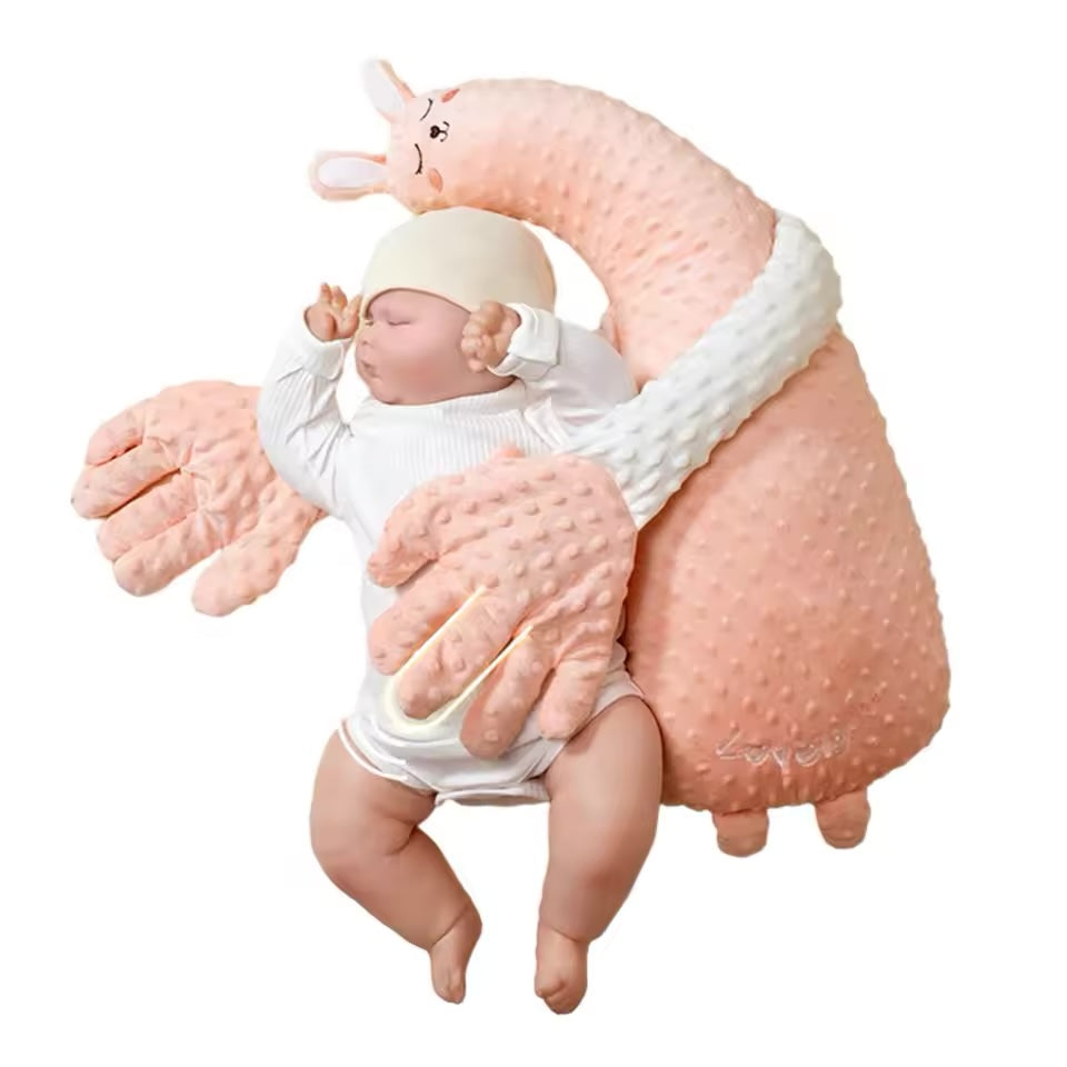 Peluche abrazable con pulsaciones cálidas para bebé